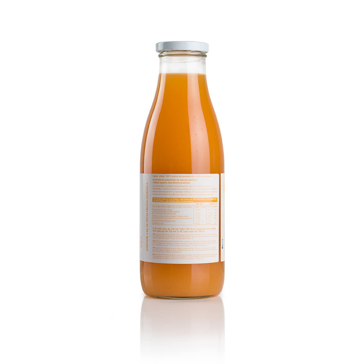 Zumo de Pomelo Ecológico 100% Exprimido 6 x 750 ml