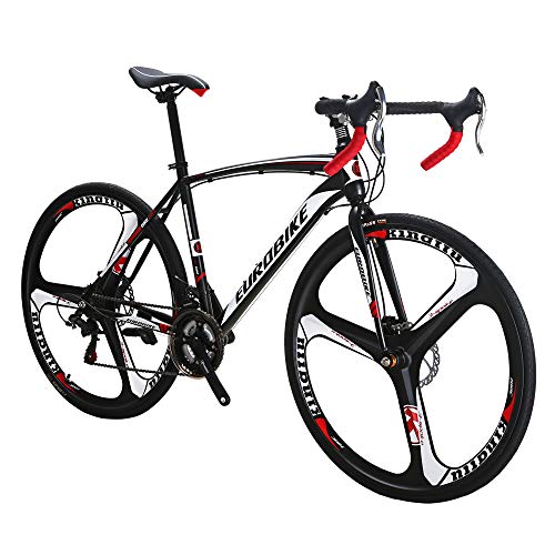EUROBIKE HY XC550 700C Road Bike 21 Speed for Adults Men and