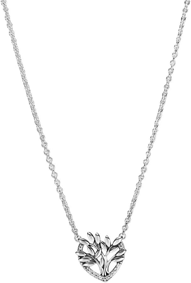 PANDORALadies Sterling Silver Other Form Cubic Zirconia Necklace - 399261C01-50