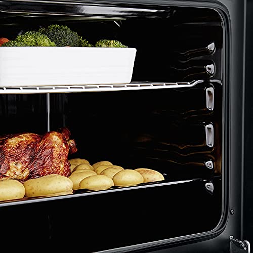 Cookology 60cm Built In Electric Fan Oven - Integrated Single Fan Oven with Mechanical Timer & Grill (Black) - Image 4