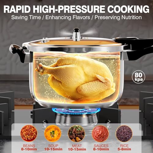 Olla a presión Acero inoxidable 5.7 L miniatura 3
