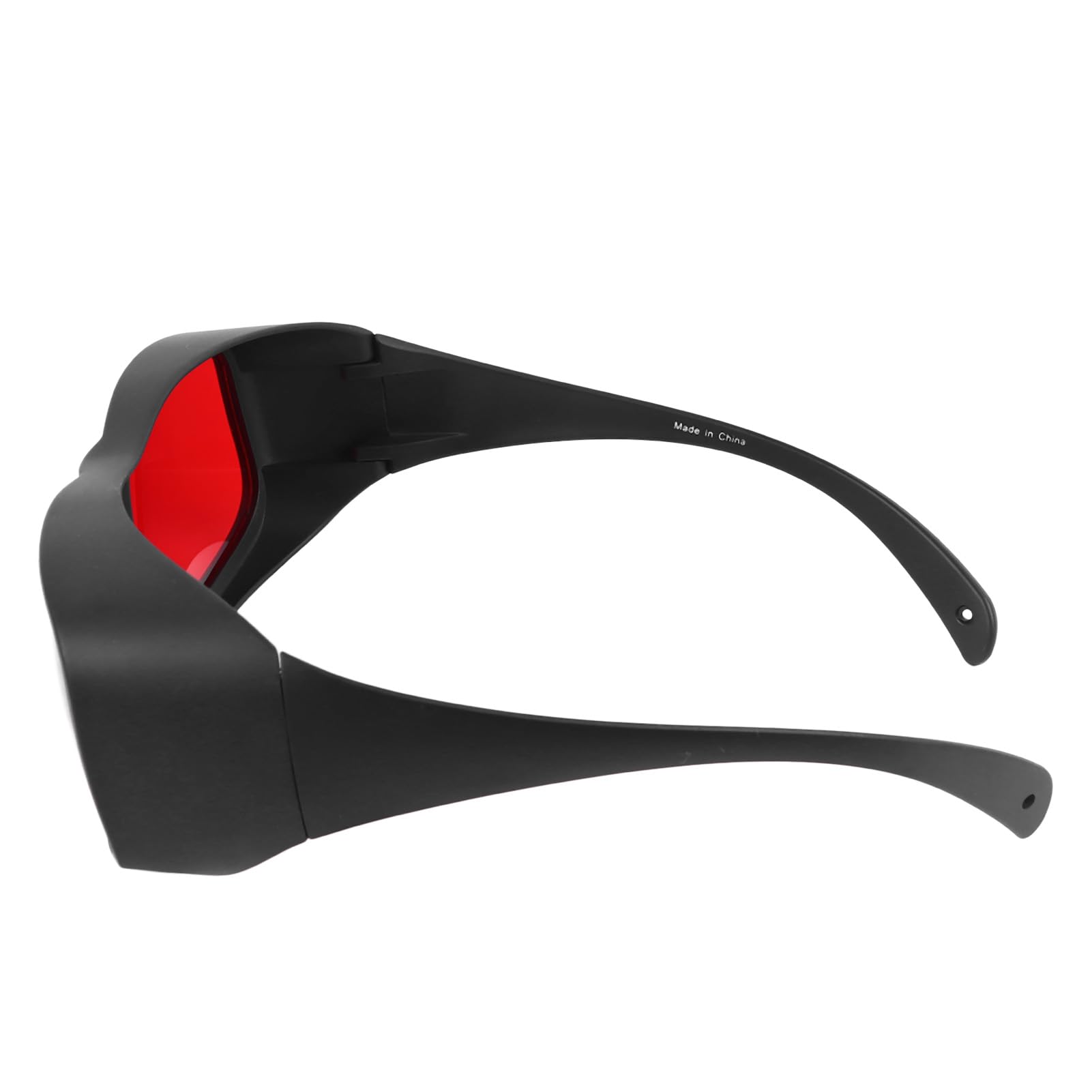 Gafas Protectoras Láser Lentes Rojas Duraderas de Alta Transmitancia para Investigación Biológica y Laboratorios Médicos