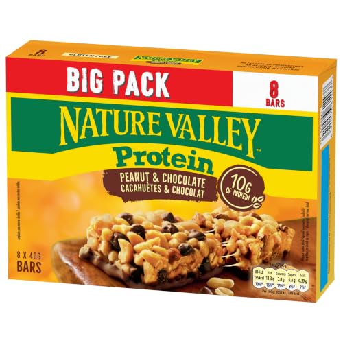 Nature Valley Protein Peanut & Chocolate Cereal Bars 8 x 40g