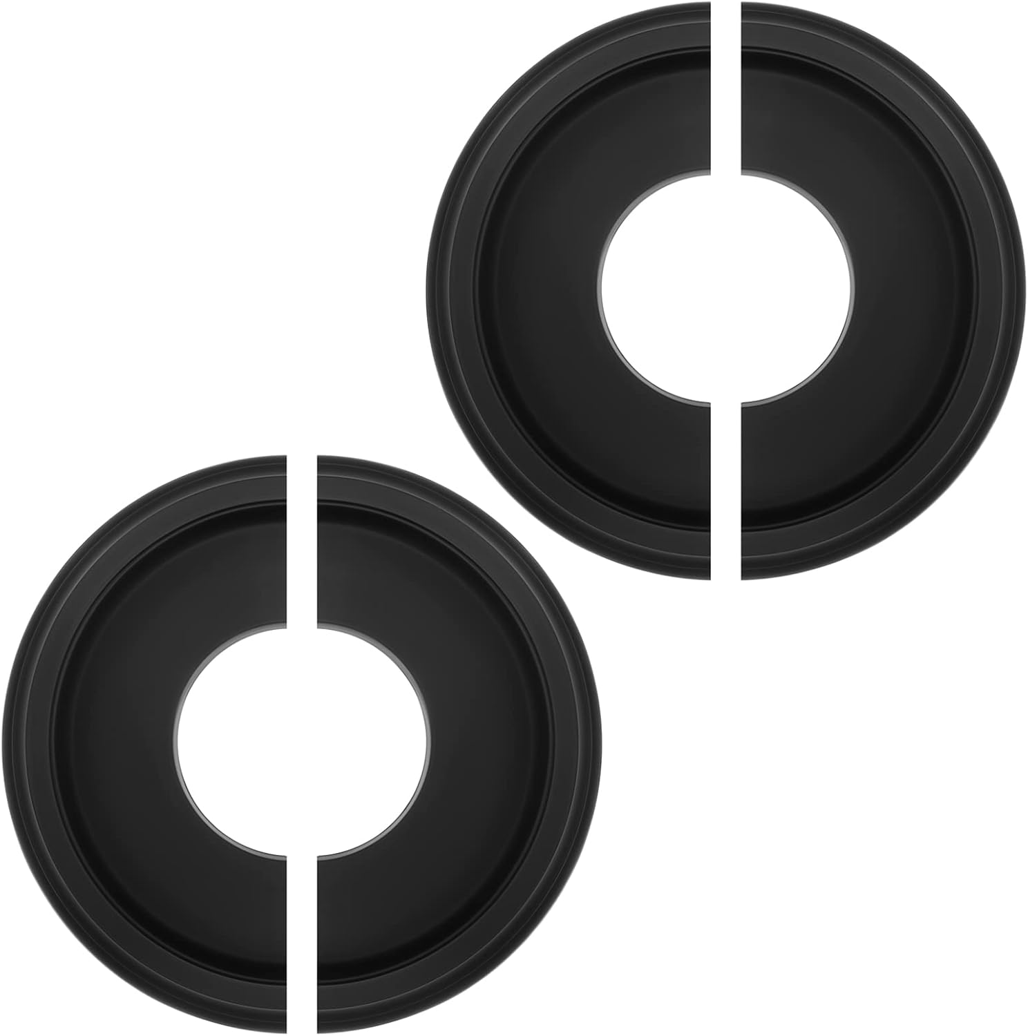 Canomo 2 Packs Split Ceiling Medallion 10 Inch Ceiling Fan Medallion