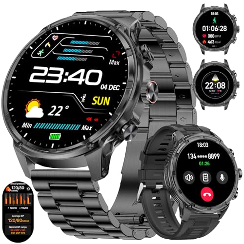 Catálogo de smartwatch q18 caracteristicas de esta semana. 45 SIEMORL Smartwatch Hombre con Llamada Bluetooth,Pantalla HD 1.85' AMOLED con Pulsómetro y Monitor de Sueño,Reloj Deportivo IP68 Impermeable,100+ Modos Deportivos para iPhone y...