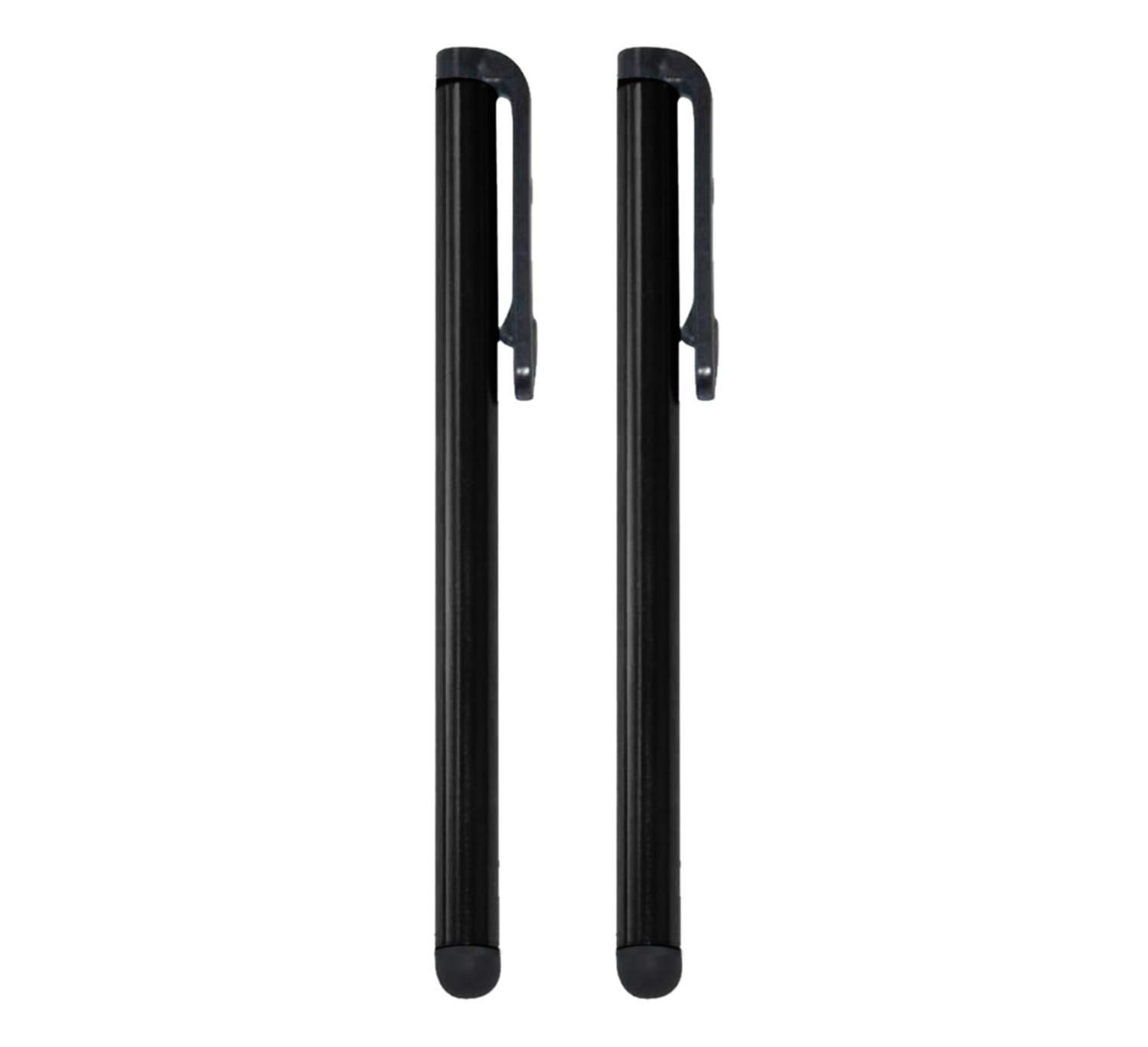 Brain Freezer Universal Stylus Pen for All Touch Screen Devices Mobile Phones and Tablets & for All I-Pads (Black, Pack of 2)-image-23