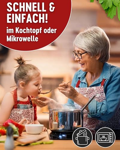 DREISTERN Fleischbällchen 540g I Mit Schweinefleisch in Tomatensauce I Herzhafte Spezialität in recyclebarer Konservendose I Lange Haltbarkeit dank natürlicher Konservierung I Hausmacher Qualität