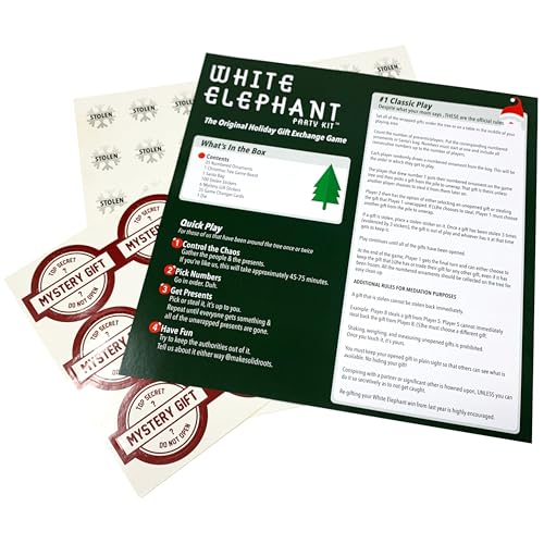 Spin Master Mini White Elephant Gift Exchange Game miniatura 6