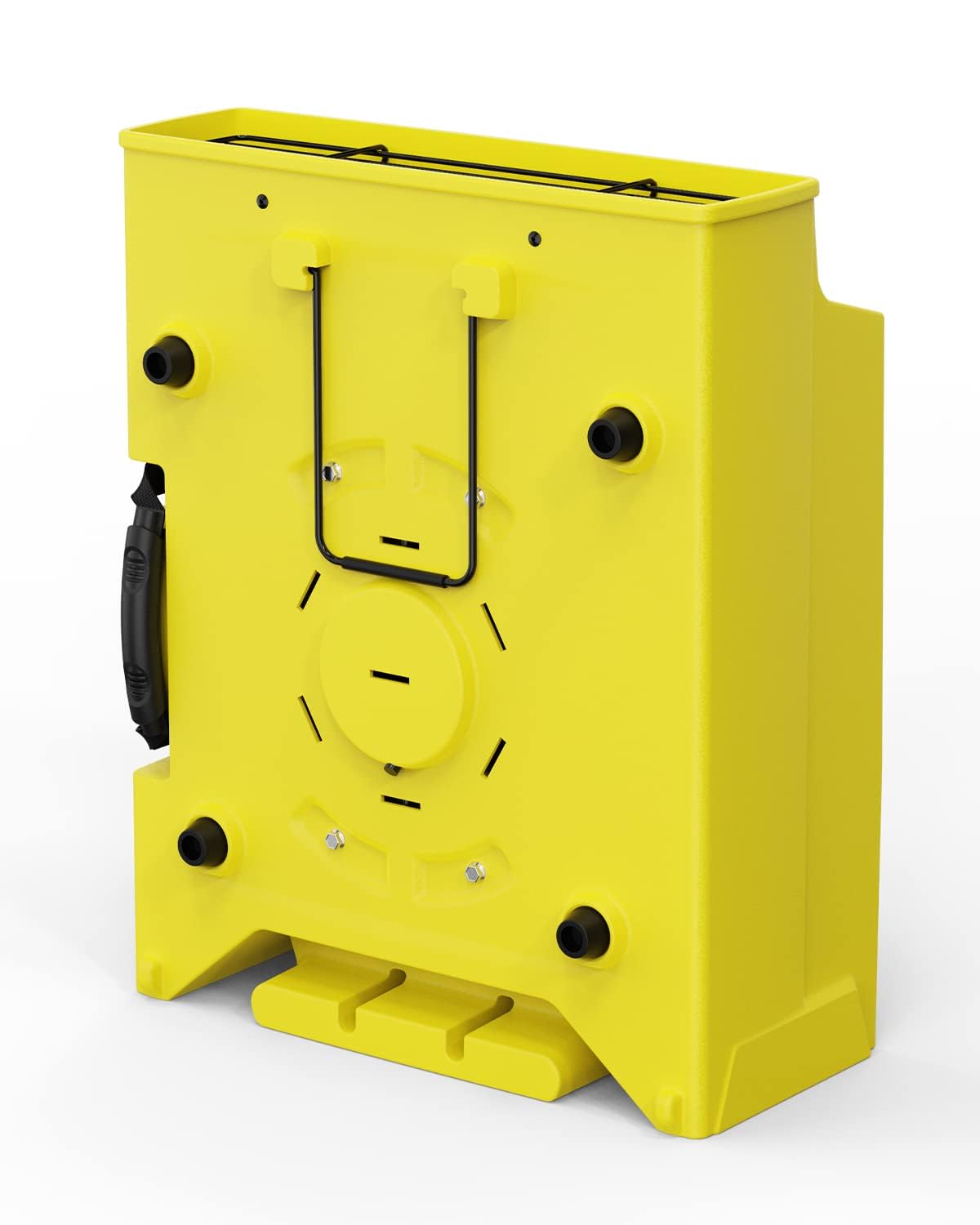 ALORAIR Zeus 900 Air Mover Commercial Blower for Carpets, Walls, Plumbing Use, Variable Speed Floor Blower Fan, 950 CFM with 1.8 Amps, Circuit Breaker Protection,on-Board Duplex GFCI, Yellow