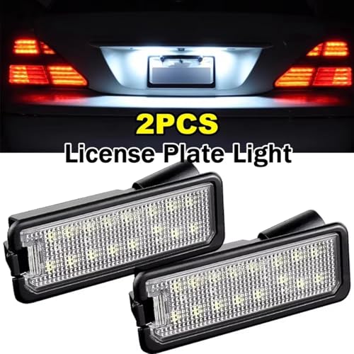 Luces de matrícula coche VW EOS 2006-2015 y Phaeton plafón trasero 3