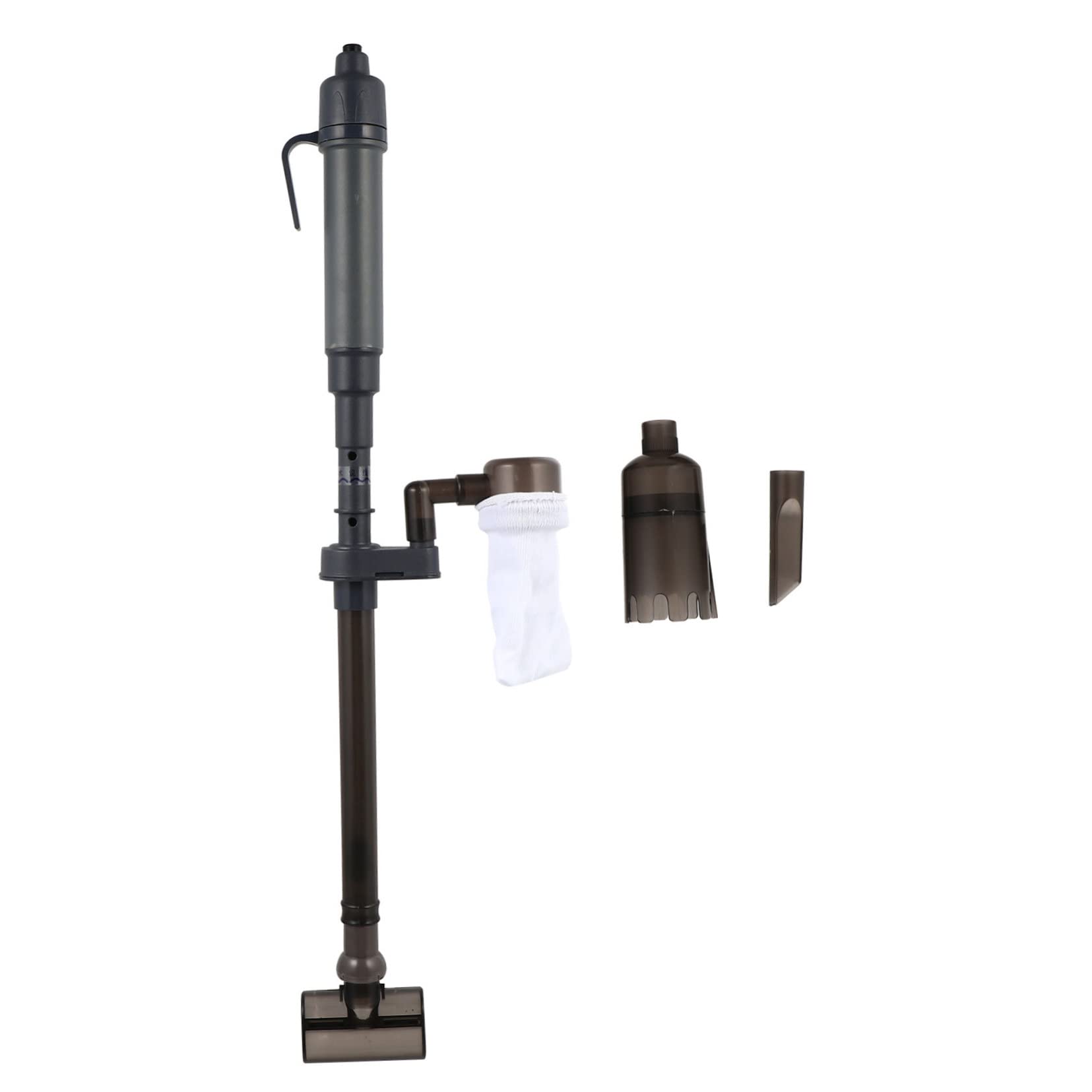 YARNOW Succión Automática del Inodoro Aspirador Acuario Eléctrico Aspirador Acuario Herramienta Profesional para Pecera