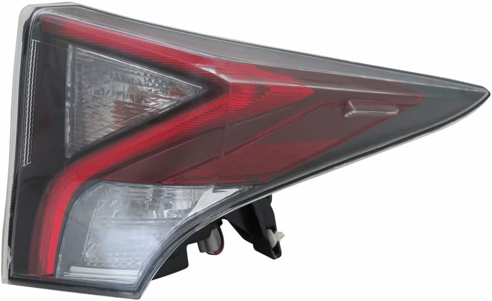 For Toyota Prius Tail Light Assembly 2016 Passenger Side LED w/Bulbs DOT Certified Replacement for TO2801200 | 81551-47290 Vehicle Trim: Upper