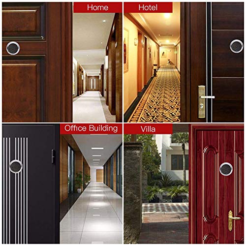 Digitharbor 35001018 ® 3 Inch Lcd Screen Digital Door Camera Electronic Door Viewer Bell Ir Night Vison Door Peephole Camera Photo Recording 120 Degrees Wide View Angle thumb #2