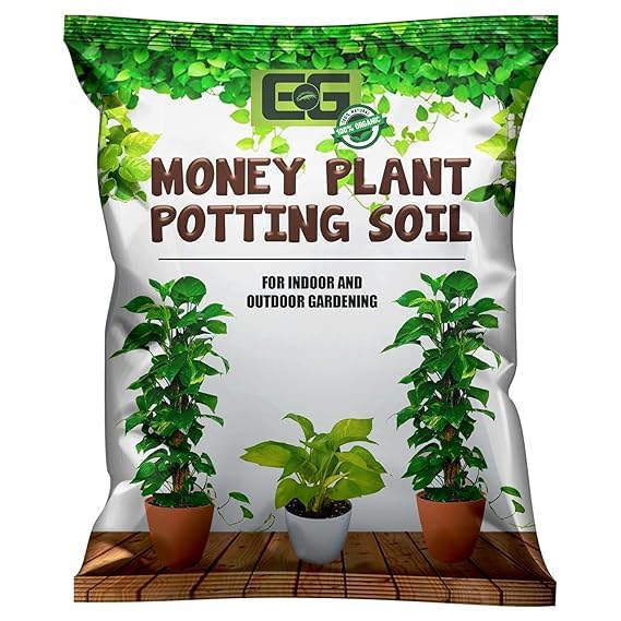 Elamgreen Money Plant Potting Soil – Ready-to-Use Organic Mix for Healthy, Vibrant Growth 10kg
