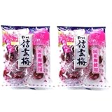 ASフーズ 国産信玄梅 140g×2袋 カリカリ梅 梅 しんげんうめ ステッカーセット