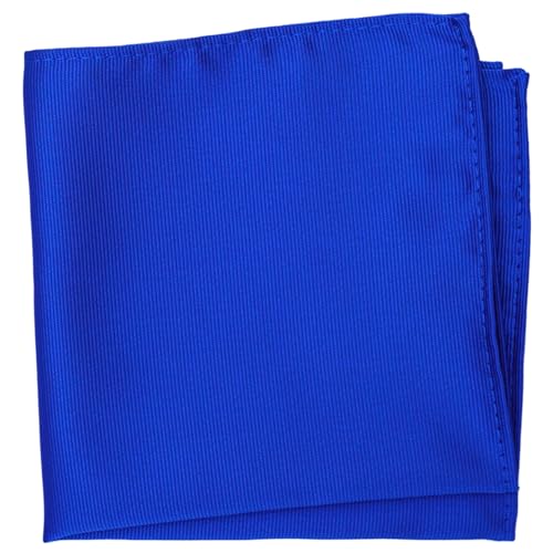 Image of Solid Pocket Square for Men's Suits and Blazers