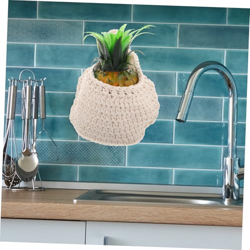 Hamaca colgante de frutas para una cocina ordenada y decoración de pared con estilo boho 8