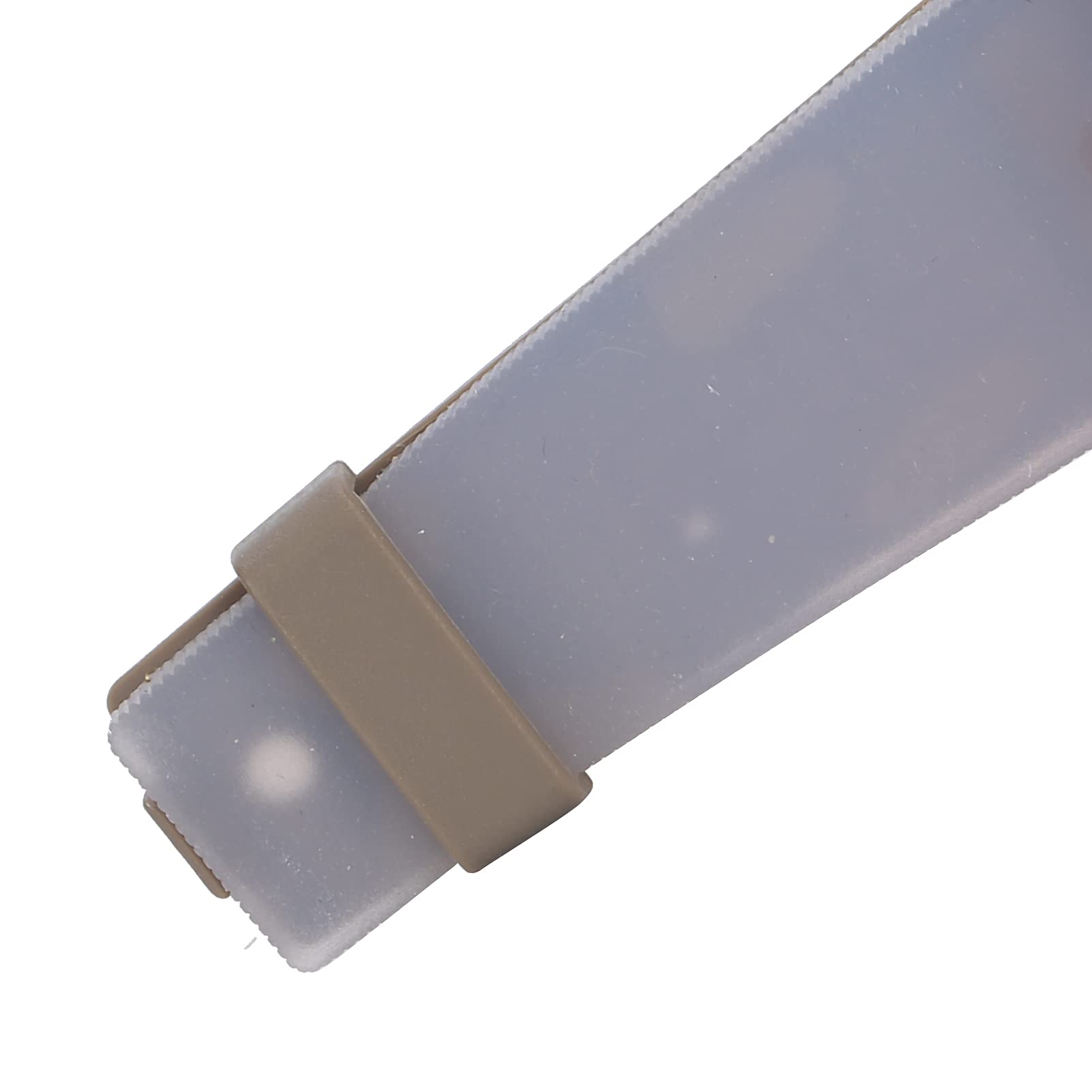 Luce di Sicurezza per Casco, Luce di Segnalazione di Sopravvivenza in Silicone con Superficie a Strappo per attività all'aperto(Luce Rossa sul Fondo del Guscio di Sabbia (Rossa))