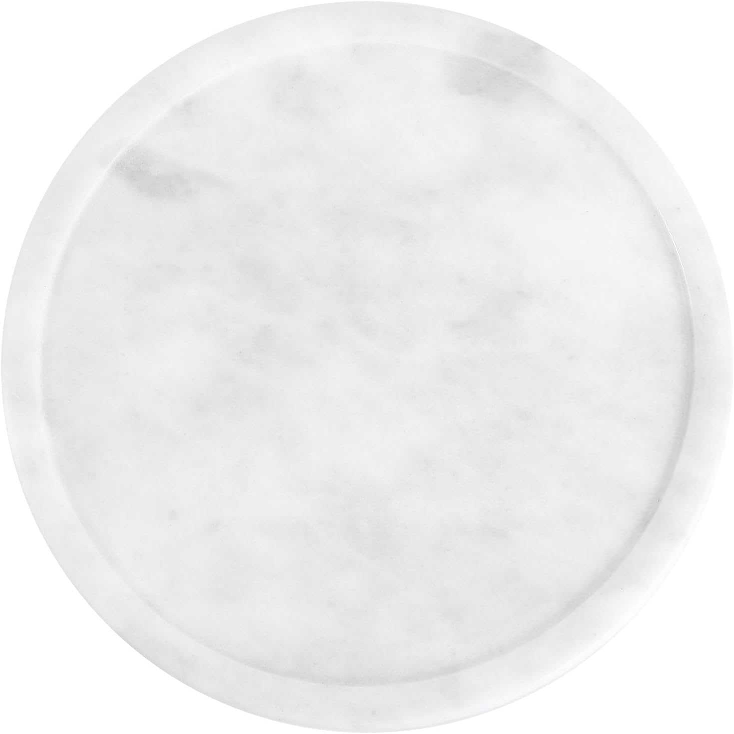 Assiette à bijoux en marbre gris 20 cm pour rangement maison