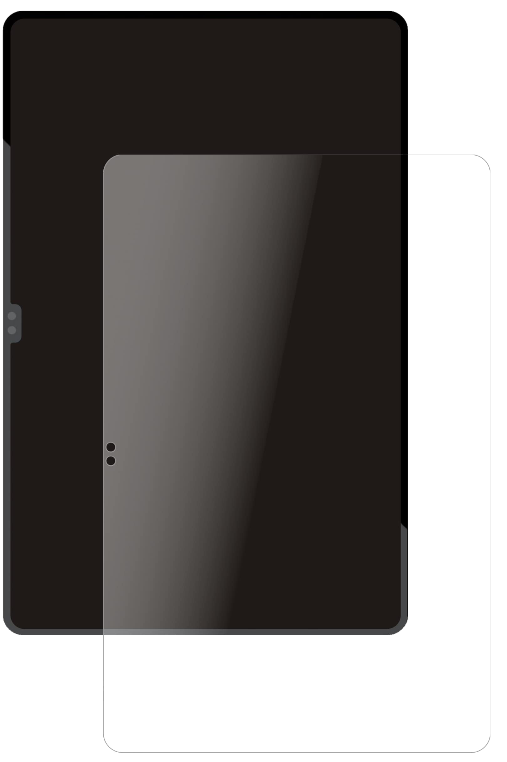 dipos 1x Pellicola Protettiva 9H opaca per Samsung Galaxy Tab S8 Ultra