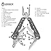 Gerber Gear Truss 17-in-1 EDC Needle Nose Pliers Multi tool - includes Pocket Knife, Screwdriver, and Bottle Opener Accessories - Gifts for Men, Fishing and Camping Gear - Gray with Standard Sheath