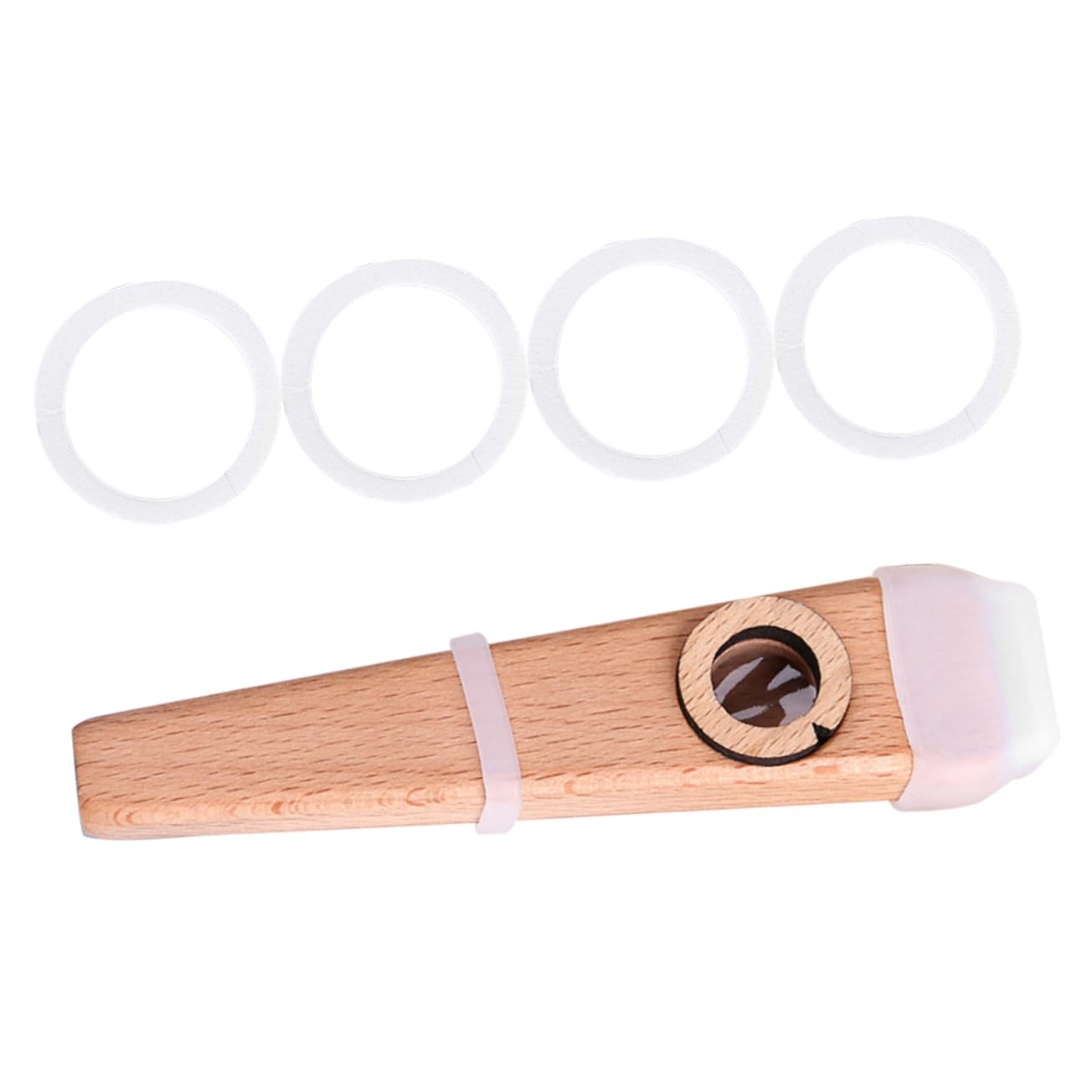 Kazoo Satz für Erwachsene und Anfänger Leicht zu Erlernendes Musikinstrument als Gitarren und Ukulele Unterstützung Einfach zu Verstauen