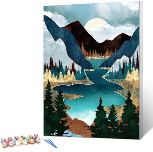 Ginkko Paint by Numbers Kit for Adults Beginner & Kids Ages 8-12 ...
