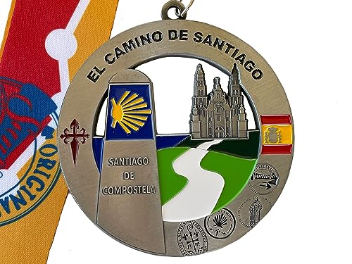 El Camino De Santiago Medalornament With Personalized Engraving