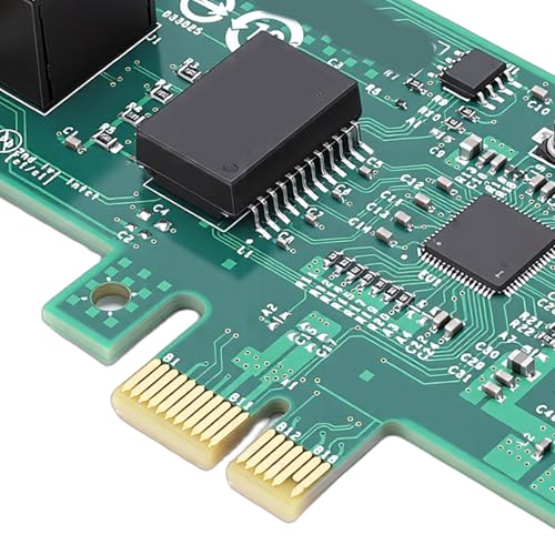 Zunate Gigabit PCIe Network Card, Adaptador Ethernet 1000Mbps con Puerto RJ45, PCI Express 2.0 X1, Plug and Play para PC de Escritorio, Servidor, Computadora Industrial miniatura 7