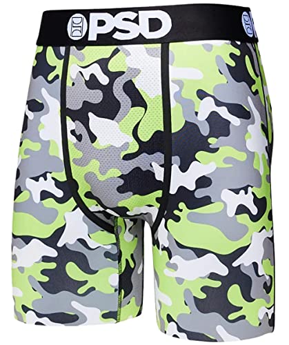 Psd Men's Fall Camo 3-Pack Boxer Briefs, Multi, M #TOP1