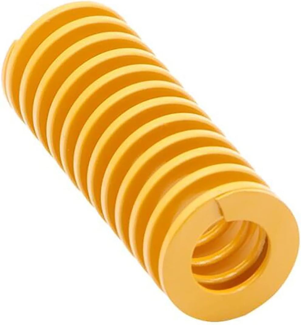 Formenfedern, Druckfedern, 4 Stück, Druckfeder for leichte Belastung, 27 mm Außendurchmesser, 30–300 mm Länge, Federn, TF 27 x 13,5 x L, gelb (lang: 200 mm) ( Size : 300mm )