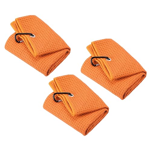 PATIKIL 12"x12" Tri-Fold Golf Towels