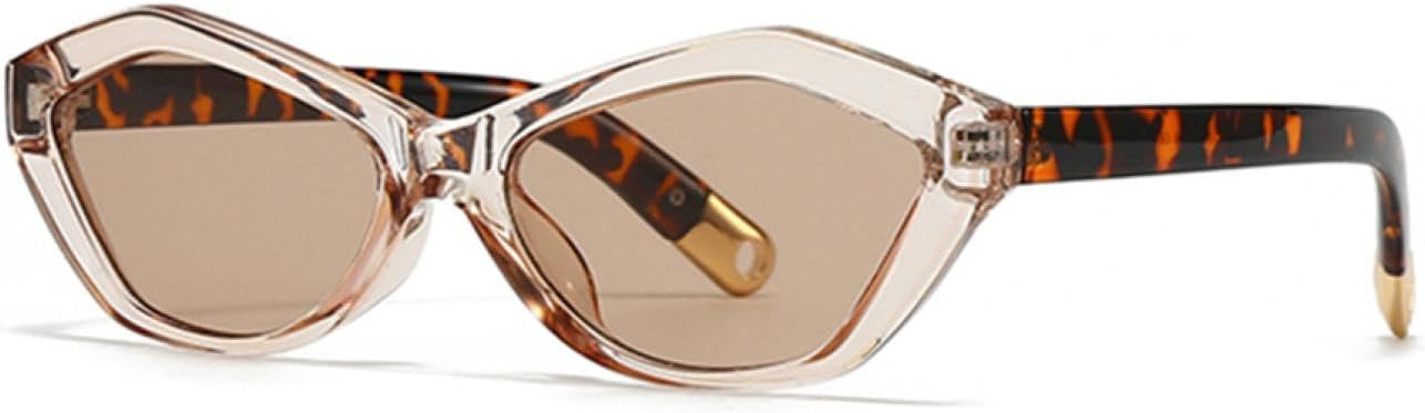 Cat Eye Sunglasses Uv400 Female Green Blue Retro Sun Glasses for Women