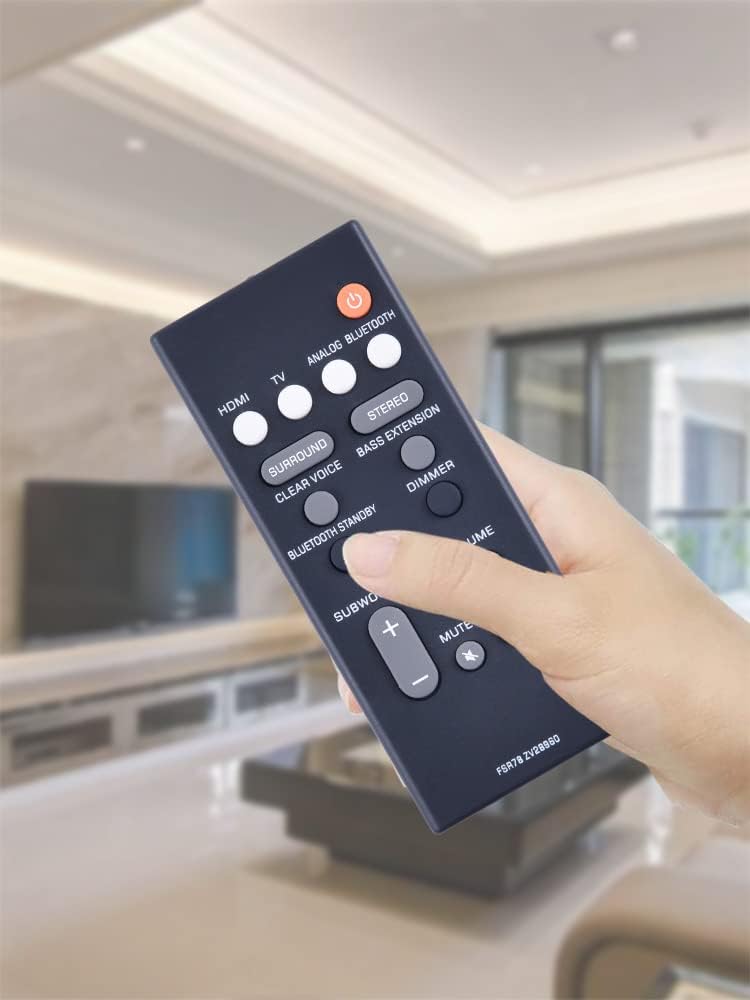 New FSR62 ZC94940 Remote Control For YAMAHA Sound Bar System YAS-201 YAS-201BL YAS-CU201