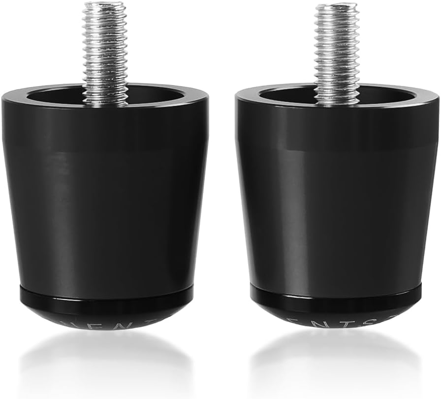 CNC Alu Motorcycle Handlebar Grips Ends Caps Ends Caps for Z900 2017-2021 Black