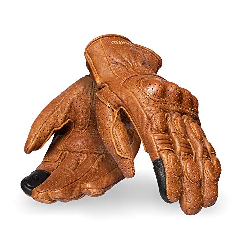 Image of Royal Enfield Vintage Riding Womens Gloves Tan XS 18CM (RRGGLL000062)