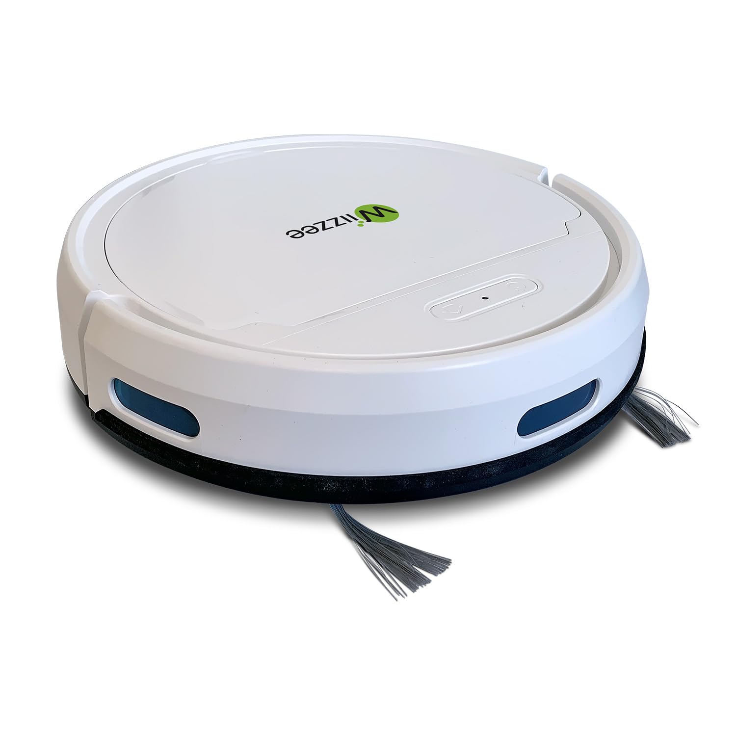 Wiizzee Robot Aspirador AR02, Delgado Silencioso WiFi Conectado con Tuya, 5 Modos de Limpieza, Autocarga, 90min Autonomía, Todos los Suelos Lisos, Sistema de Navegación Giroscópica