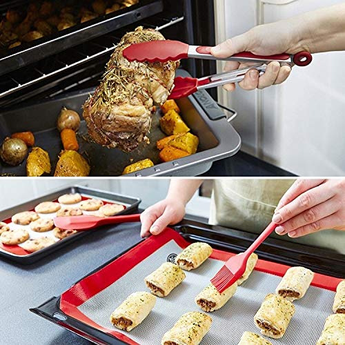 Wuqiang Cottura strumenti utensili Set Silicone Utensili da cucina Set 10 cucina dei pc termoresistente Cucina Non-Stick utensili da cucina di cottura Strumenti, Strumenti di cucina gadget Set for ant