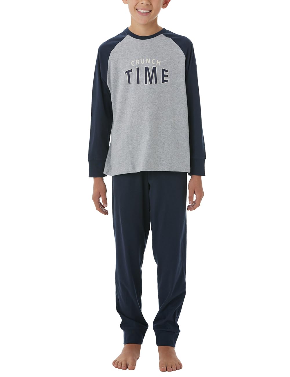 Schiesser Jungen Schlafanzug Set Pyjama lang mit Bündchen Größe 98 bis 176