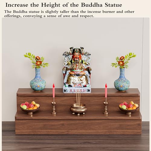 Pagode shelf style chinois pour attirer la sérénité et l'abondance