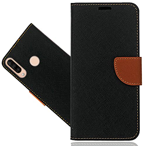 SHIYENA Coque pour Wiko View 3 Lite, Etui Protection Housse Premium en Cuir PU Pochette Fermeture...