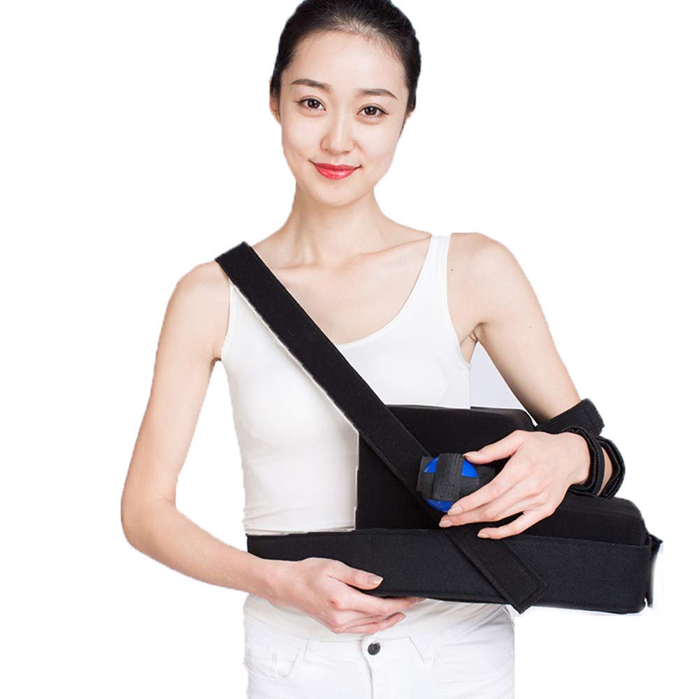 Cabestrillo para Brazo, esparcidor de Brazo Transpirable Ajustable con inmovilizador de Hombro, Correa para el Hombro Suave y Transpirable, Adecuado para Mujeres Adultas, Derecha