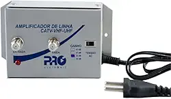 Amplificador de Linha para Tv ganho de 20db Al-20 Aquário
