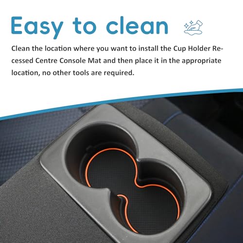 Tapis de console centrale Nissan Sentra caoutchouc insert porte