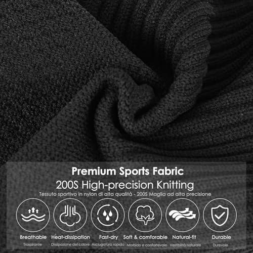 Grip Soccer Socks Men Women, Compression Cycling Sock Breathable & Quick-drying, antypoślizgowe skarpety sportowe Football Rugby Yoga…