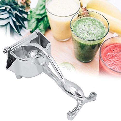 Handmatige citruspers - Roestvrij staal Handmatig - Handpers Juicer Squeezer - Single Press Lemon Squeezer - Huishoudelijke fruitpers Extractor - voor sinaasappel, granaatappel, grapefruit - Image 8