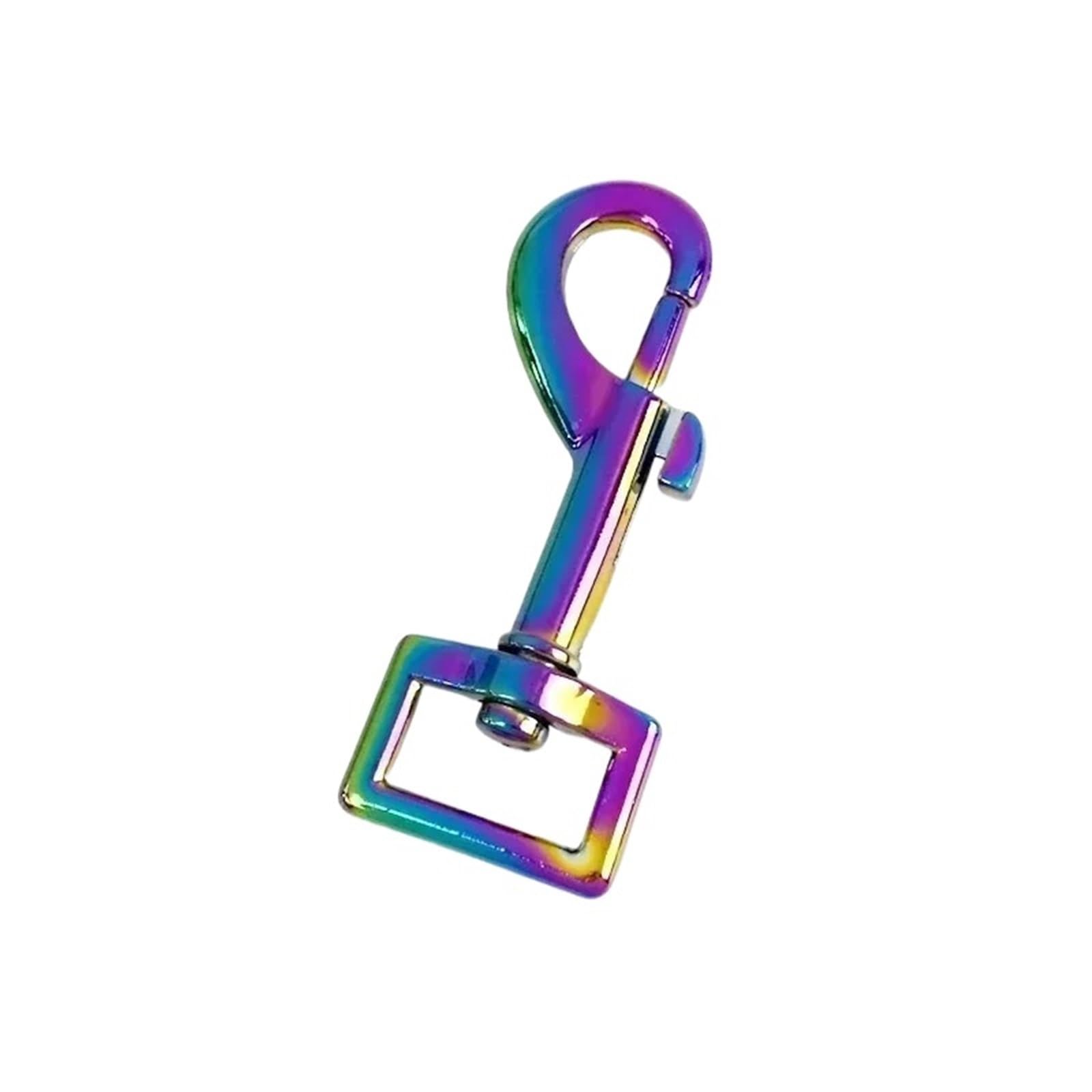 Cigpklo Colored Swivel Snap Hooks 5/10/20Pcs 15-25Mm Metal Buckles For Straps Swivel Lobster Clasp Hooks Carabiner Snap Hook Dog Collar(,25Mm-20Pcs)