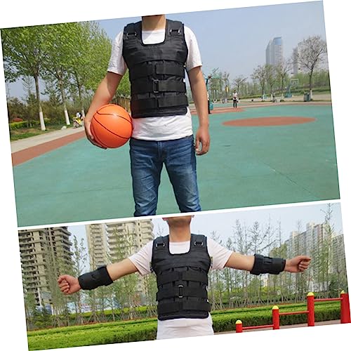 Toddmomy Adjustable Sports Weighted Vest for Exercise with Anti-slip and Anti-wear Cloth Material, Suitable for Home Workouts and Core Training, Lightweight Invisible Design for Running - Image 6
