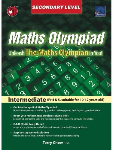 Shree Book Centre Sap Maths Olympiad Intermediate Secondary Level Pb.