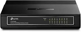 Switch de mesa de 16-Portas 10/100Mbps, TL-SF1016D, Black